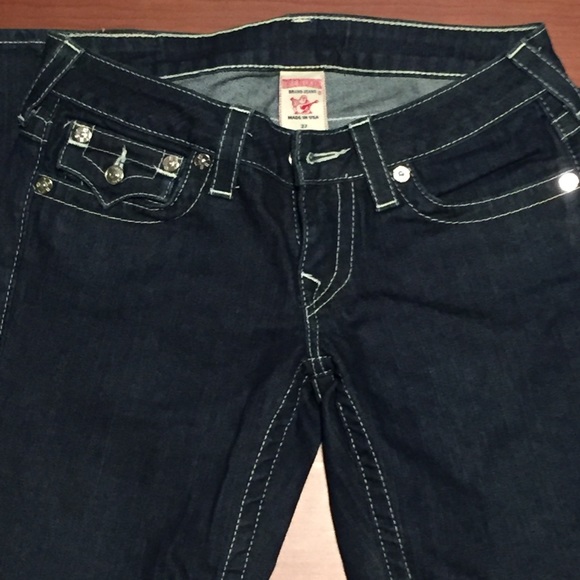 True Religion Jeans w/ Rhinestones - Picture 5 of 5